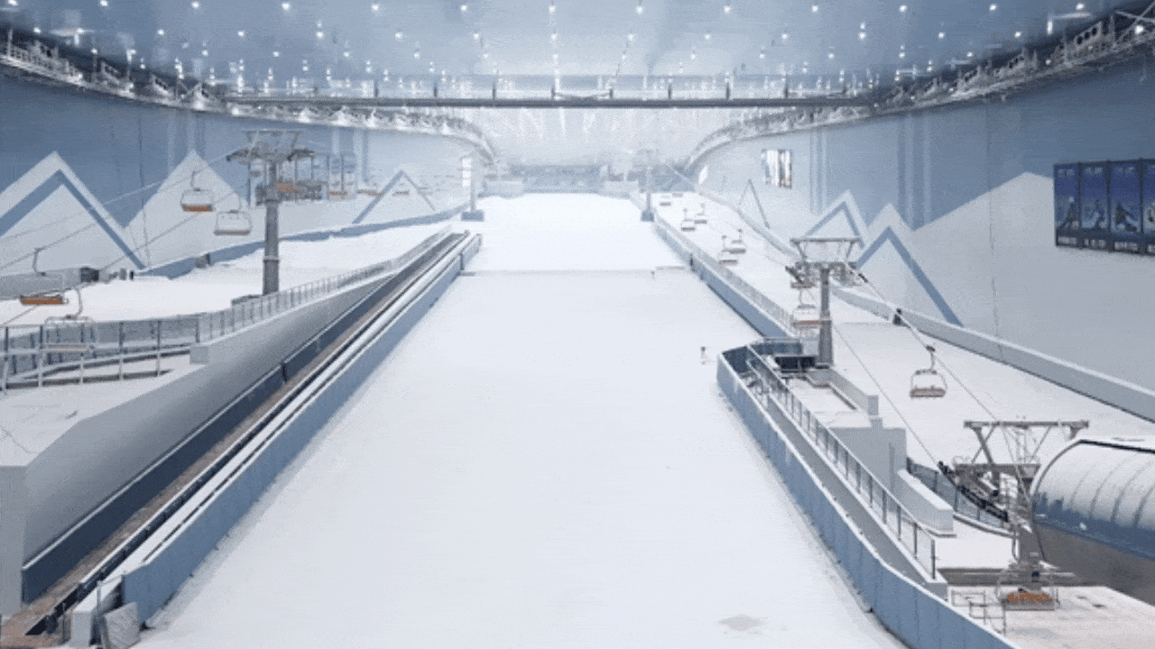SINEE Cooling Drive Solution Powers Shenzhen Indoor Ski Resort